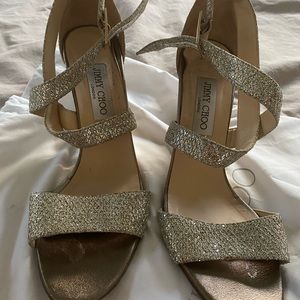 Jimmy Choo wedge sandal, size 40
